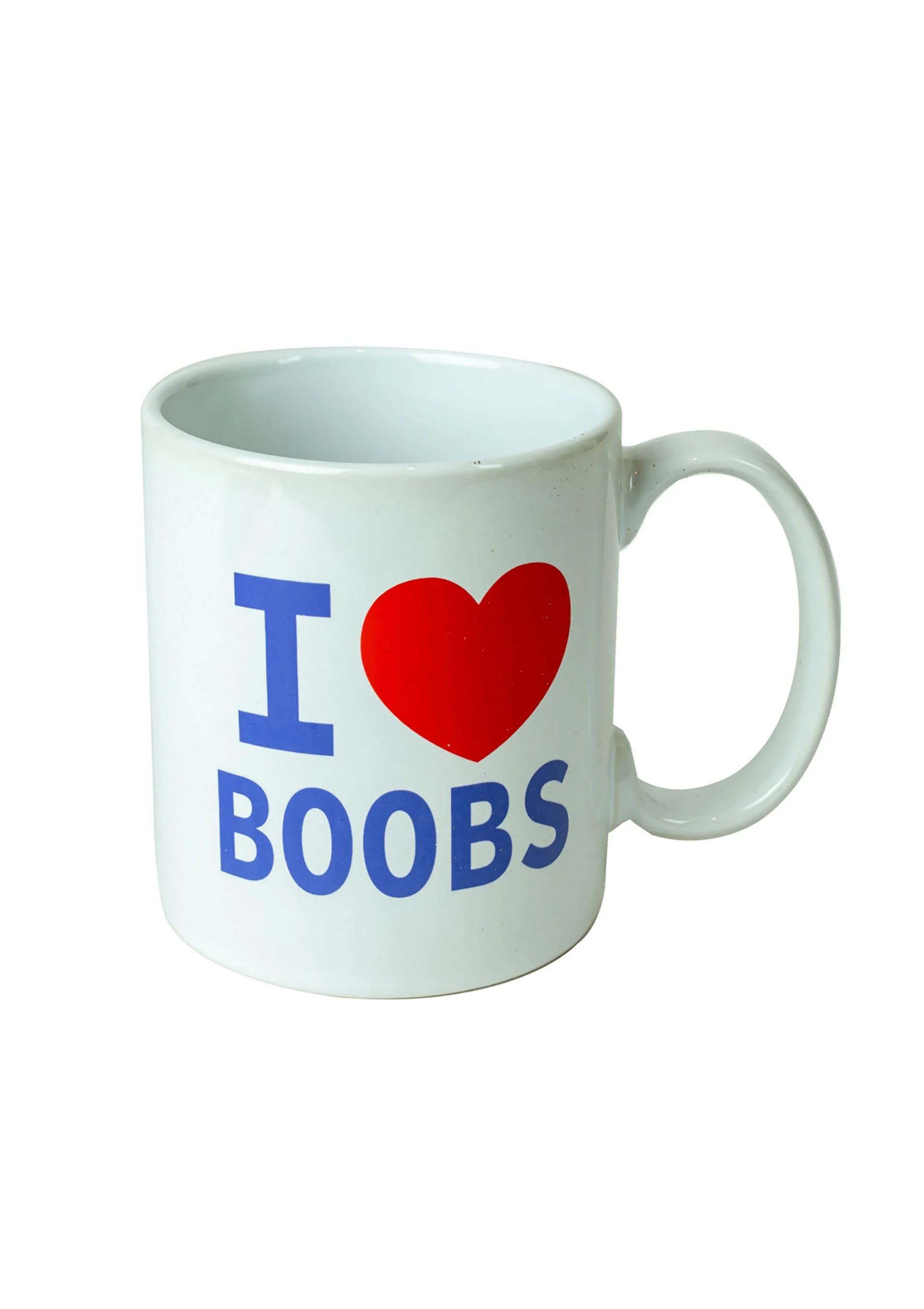 I Love Boobs bögre.